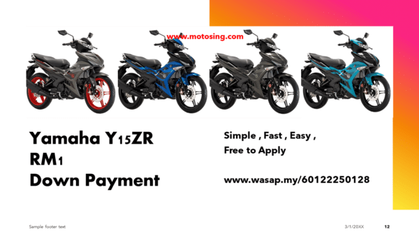 Yamaha Y15ZR motosing