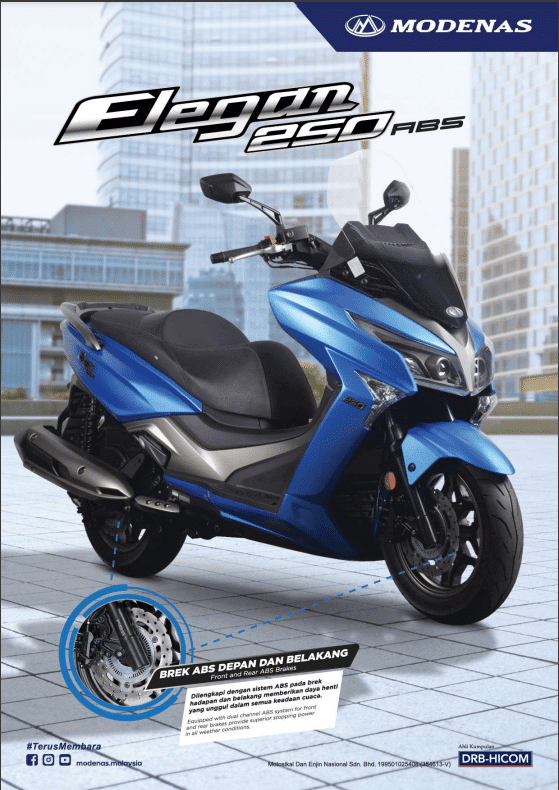 Modenas elegan 250 ABS